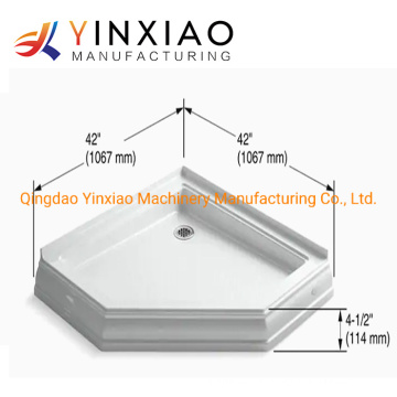 Top Quality FRP GRP Shower Tray for Bathroom Shower Base